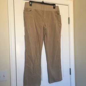 Large Planet Motherhood Beige Maternity Pants